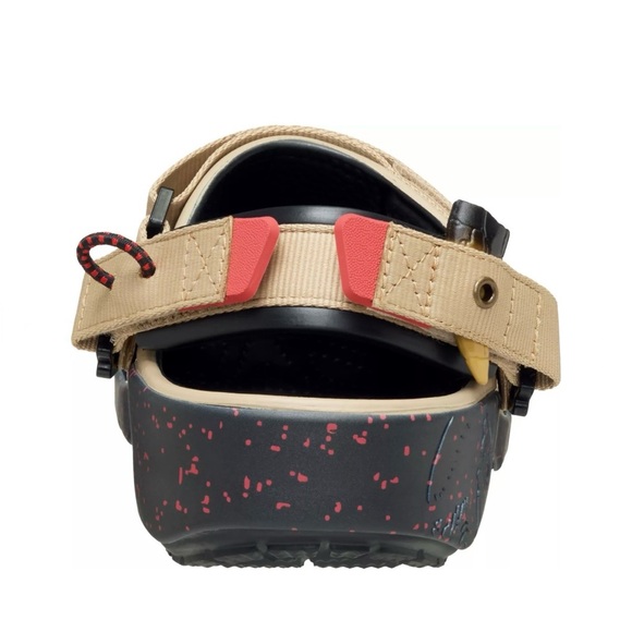 NWT CROCS Jurassic World Classic Clog J6 / M7/W9 Beige Orange Black Red Dinosaur - Picture 4 of 7